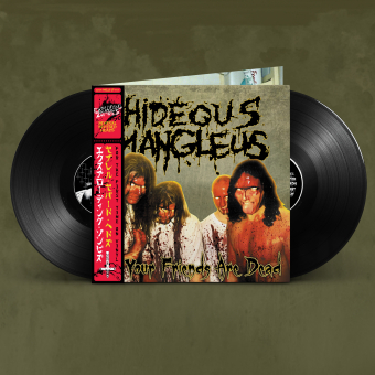 HIDEOUS MANGLEUS All Your Friends Are Dead 2LP BLACK [VINYL 12"]